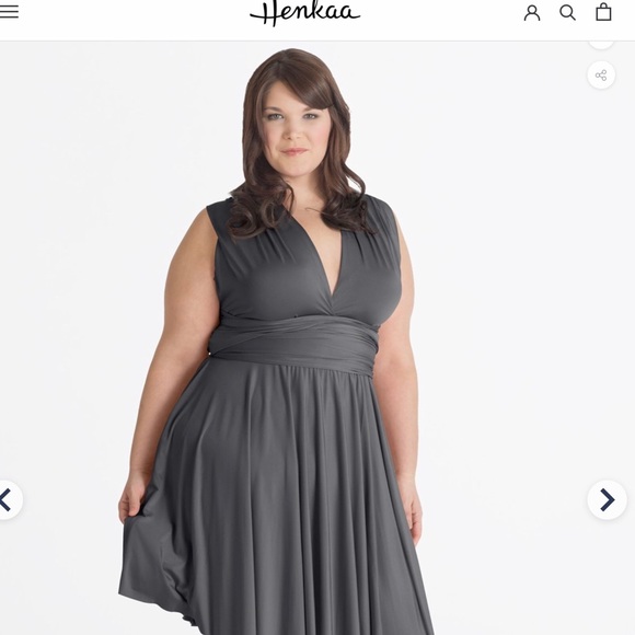 Henkaa’s Famous Sakura Convertible Midi Dress 1 Sz - Picture 8 of 8